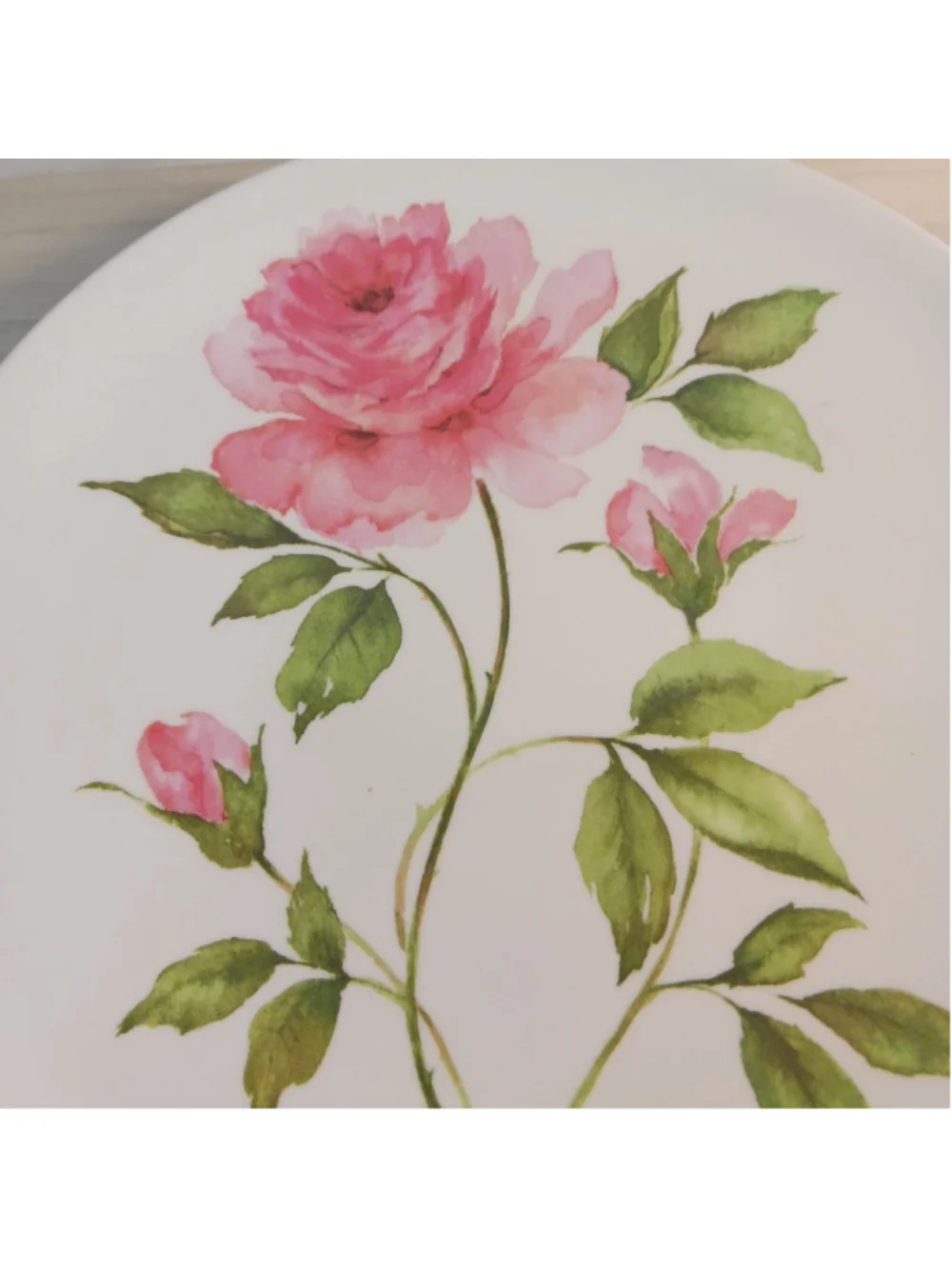 Vtg MCM Set of 6 Melamine 9
